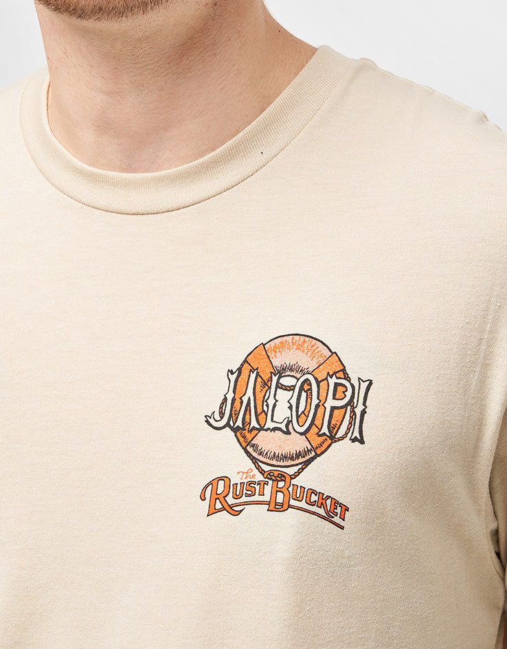 Anti Hero The Rustbucket T-Shirt - Heather Bone/Multi