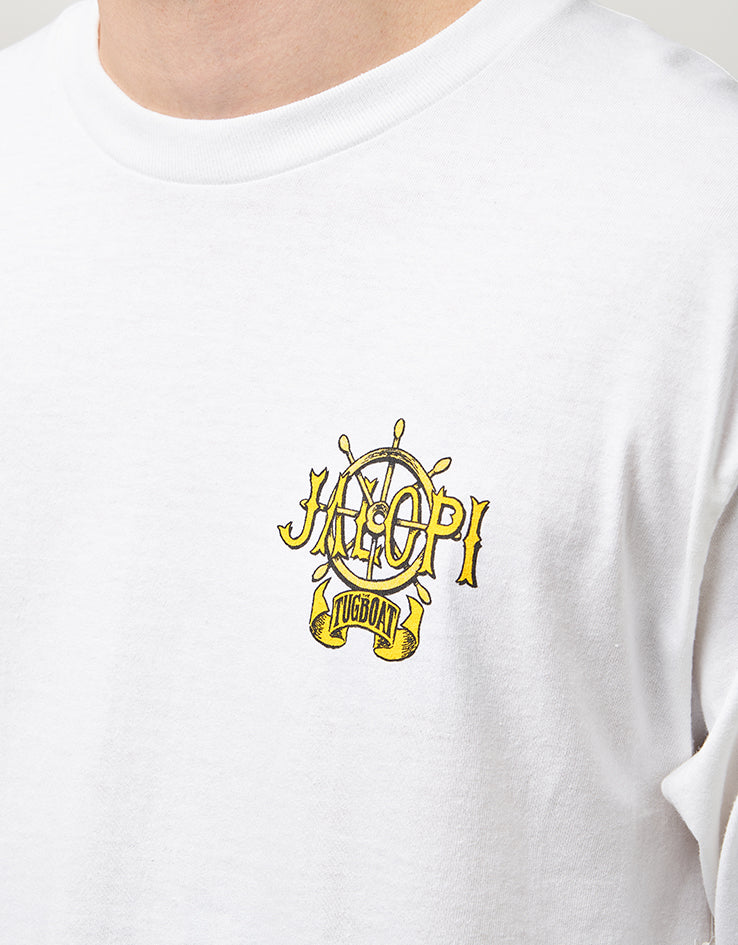 Anti Hero Jalopi Tugboat L/S T-Shirt - White/Multi