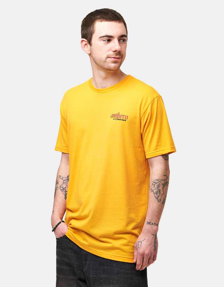 Anti Hero The Bucky T-Shirt - Gold/Multi