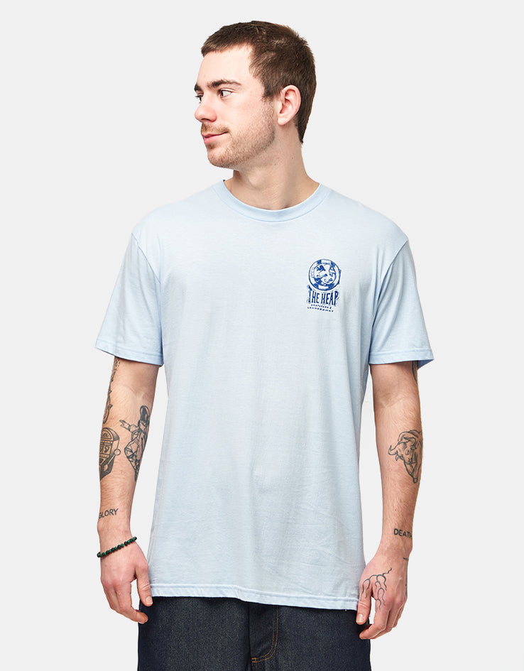 Anti Hero The Heap T-Shirt - Powder Blue/Dark Blue