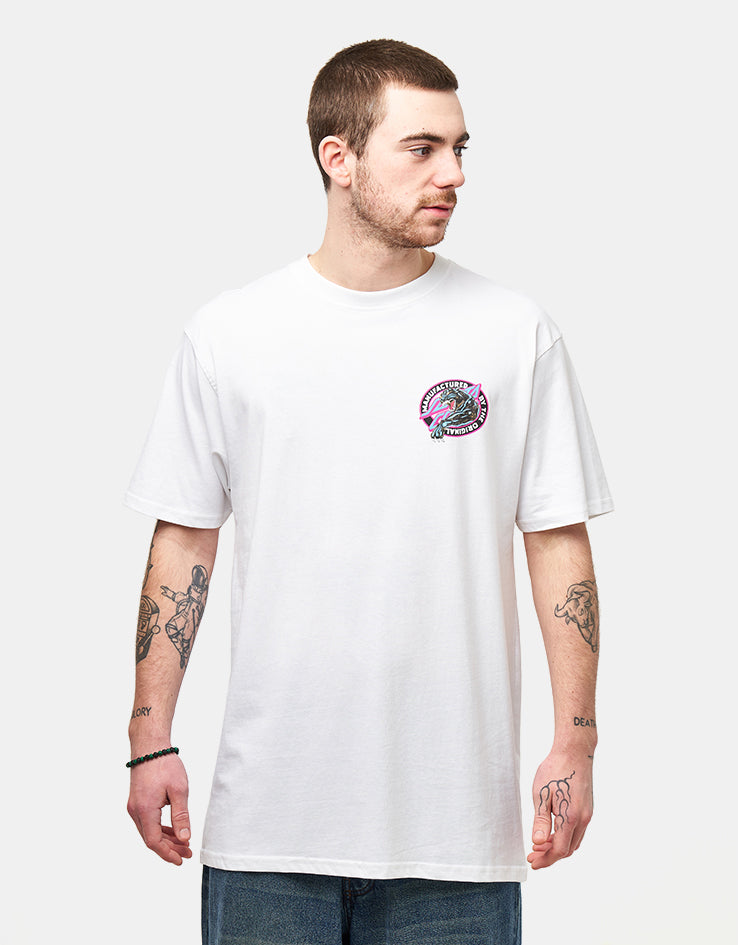 Santa Cruz Natas Sketch Panther T-Shirt - White