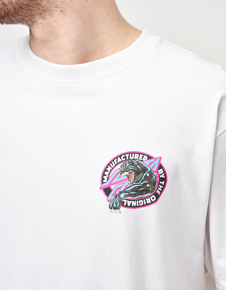 Santa Cruz Natas Sketch Panther T-Shirt - White