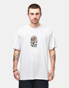 Santa Cruz Delfino Flower Guy T-Shirt - White