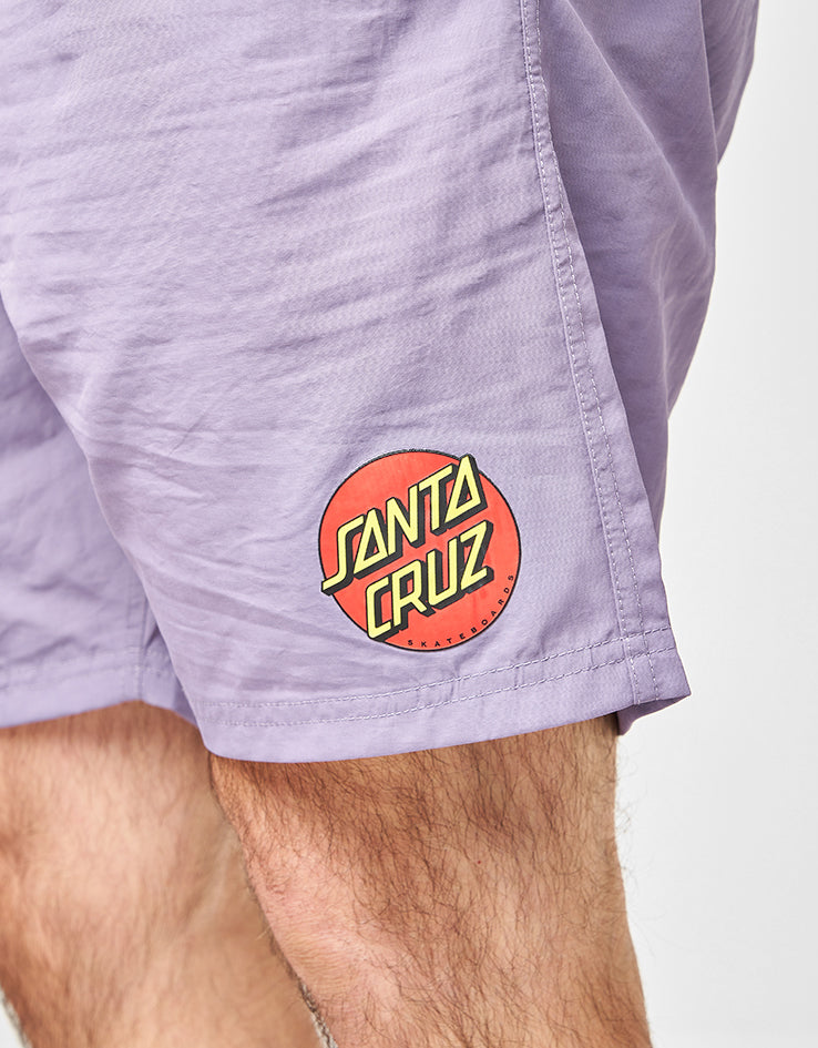 Santa Cruz Classic Dot Swimshorts - Purple Haze
