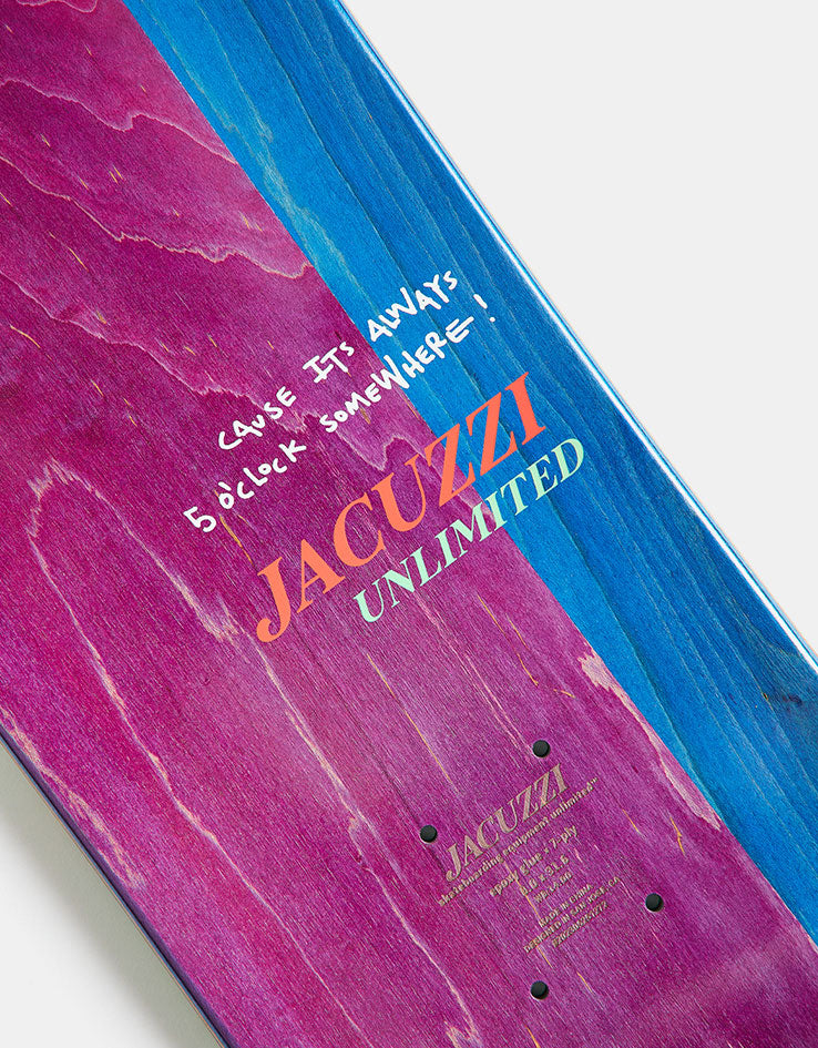 Jacuzzi Unlimited Dilo Secret Formula EX7 Skateboard Deck - 8"