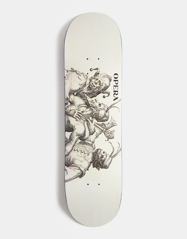 Opera Masqueradel EX7 'POP SLICK' Skateboard Deck - 8.625"