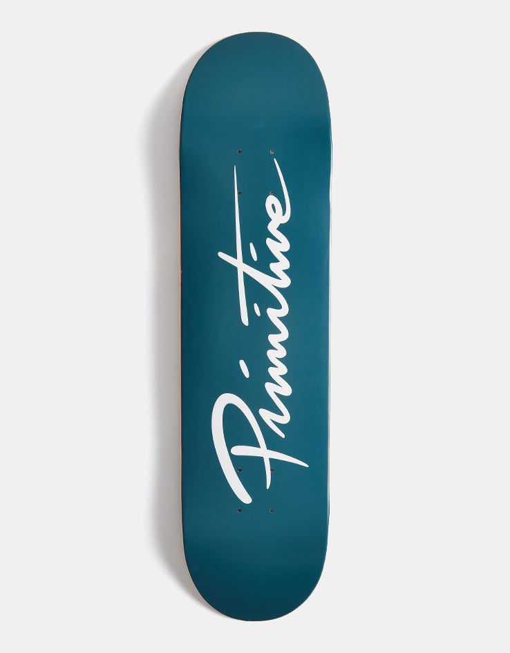 Primitive Nuevo Script Core Deck Skateboard Deck - 7.75"