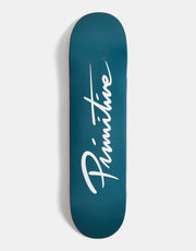 Primitive Nuevo Script Core Deck Skateboard Deck - 7.75"