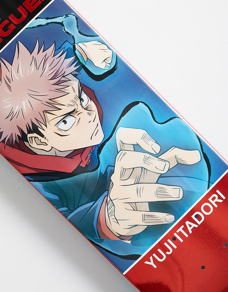 Primitive x Jujitsu Kaisen Rodriguez Yuji Skateboard Deck - 8"
