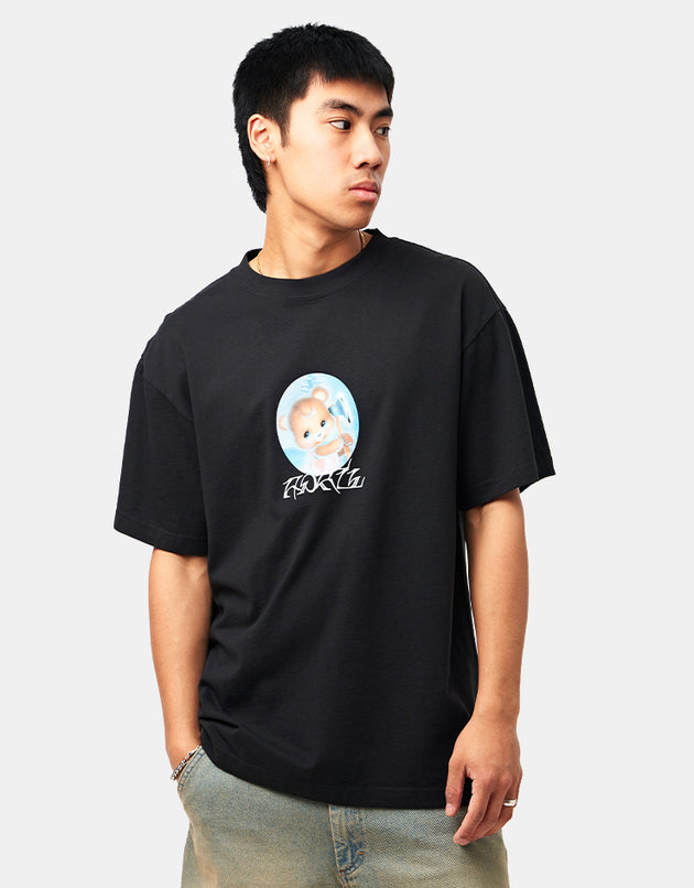 April Bear T-Shirt - Black