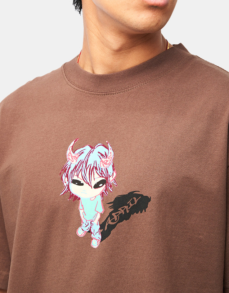 April AP Kid T-Shirt - Brown