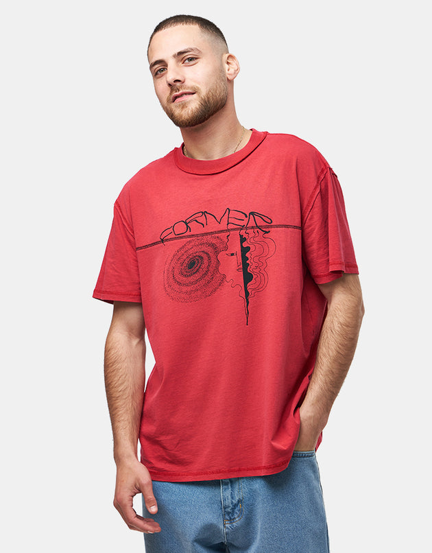Former Oscillation T-Shirt - Washed Cherry