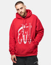 Former Sacrifice Heavy Pullover Hoodie - Cherry