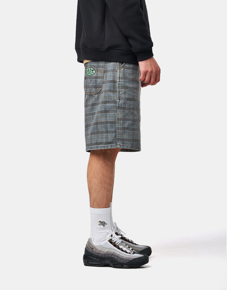 Former Reynolds 21" Slack Denim Short - Washed Blue