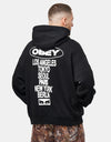 Obey Oval Cities Pullover Hoodie - Black