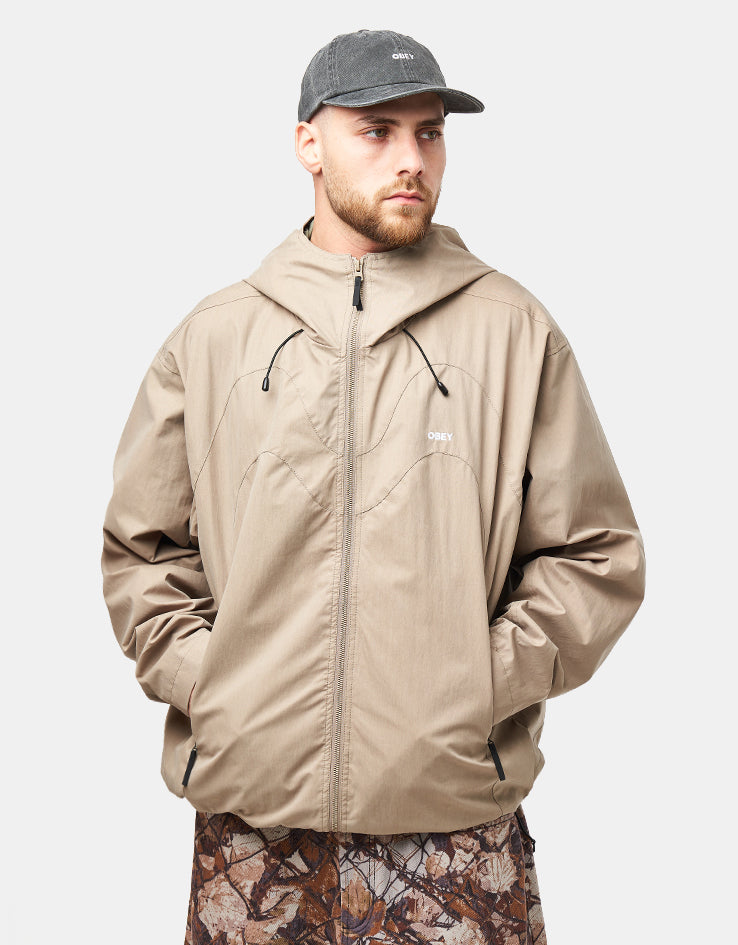 Obey Sota Shell Jacket - Mermaid
