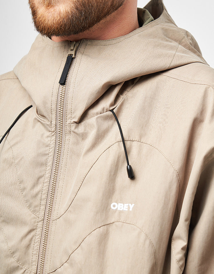 Obey Sota Shell Jacket - Mermaid