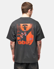 Obey Future Unwritten T-Shirt - Vintage Black