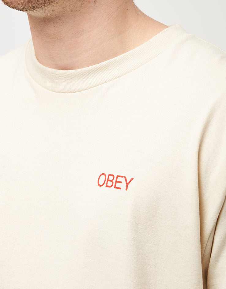 Obey Nouveau Angel T-Shirt - Cream