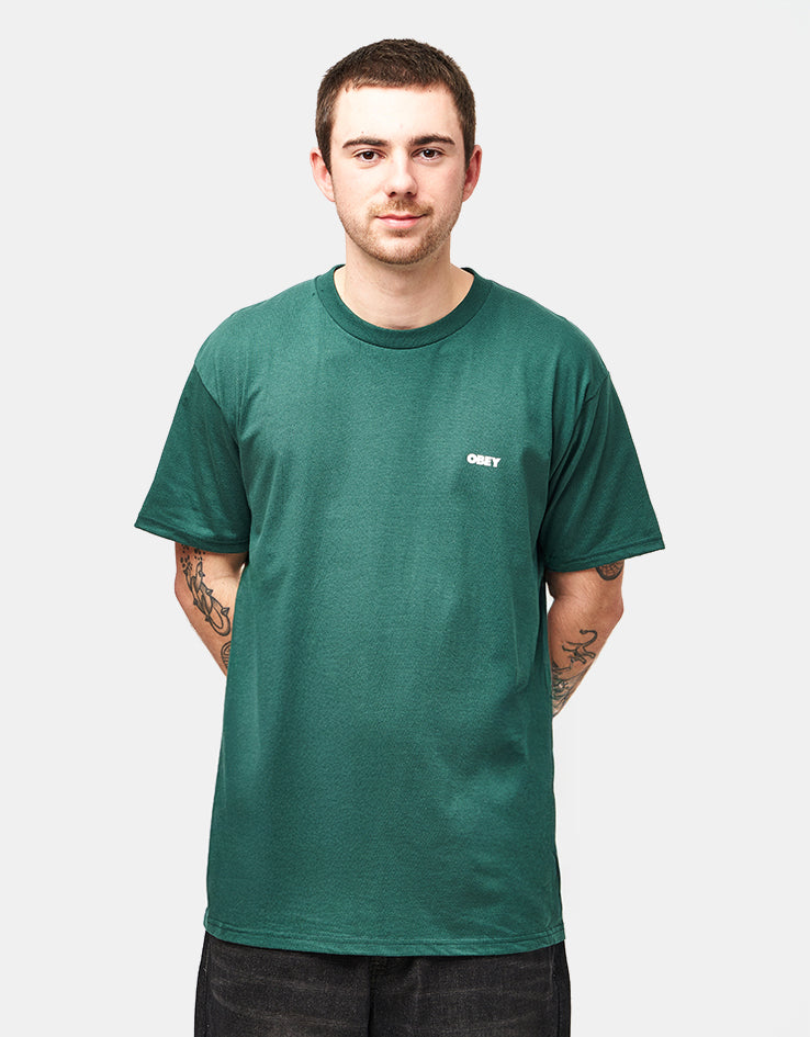 Obey In Bloom T-Shirt - Rainforest