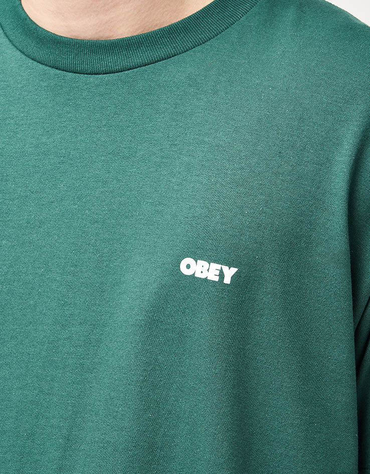 Obey In Bloom T-Shirt - Rainforest