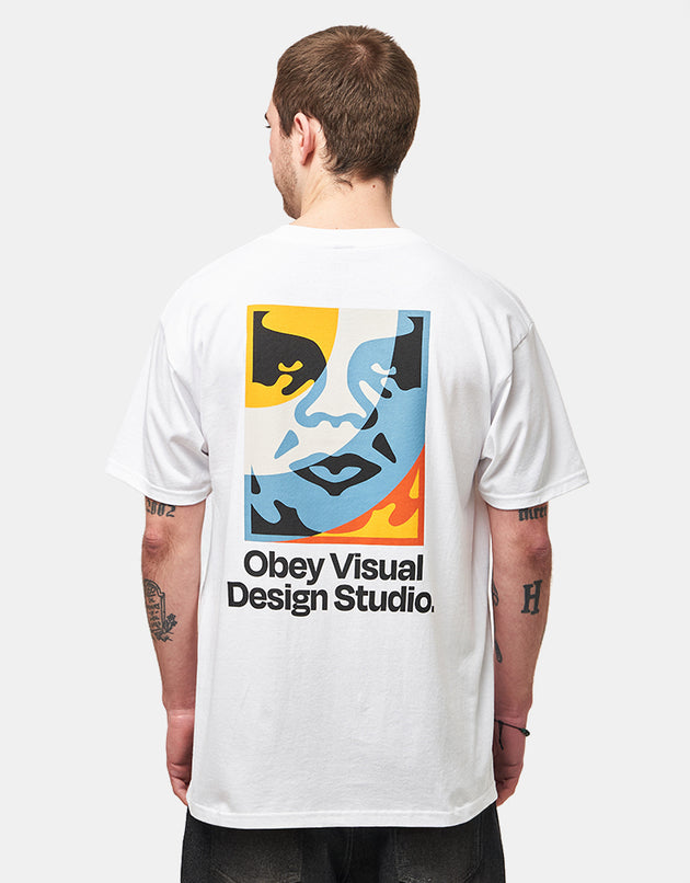 Obey Visual Design Studio T-Shirt - White