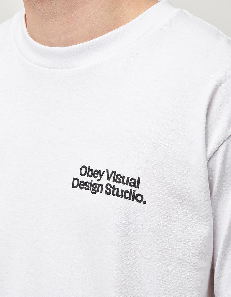 Obey Visual Design Studio T-Shirt - White
