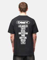Obey Global Impact T-Shirt - Black
