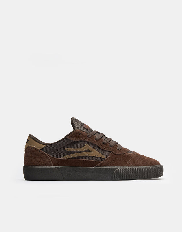 Lakai Cambridge Skate Shoes -  Chestnut/Monochrome Suede