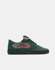 Lakai Essex Skate Shoes -  Spruce/Black/Coral