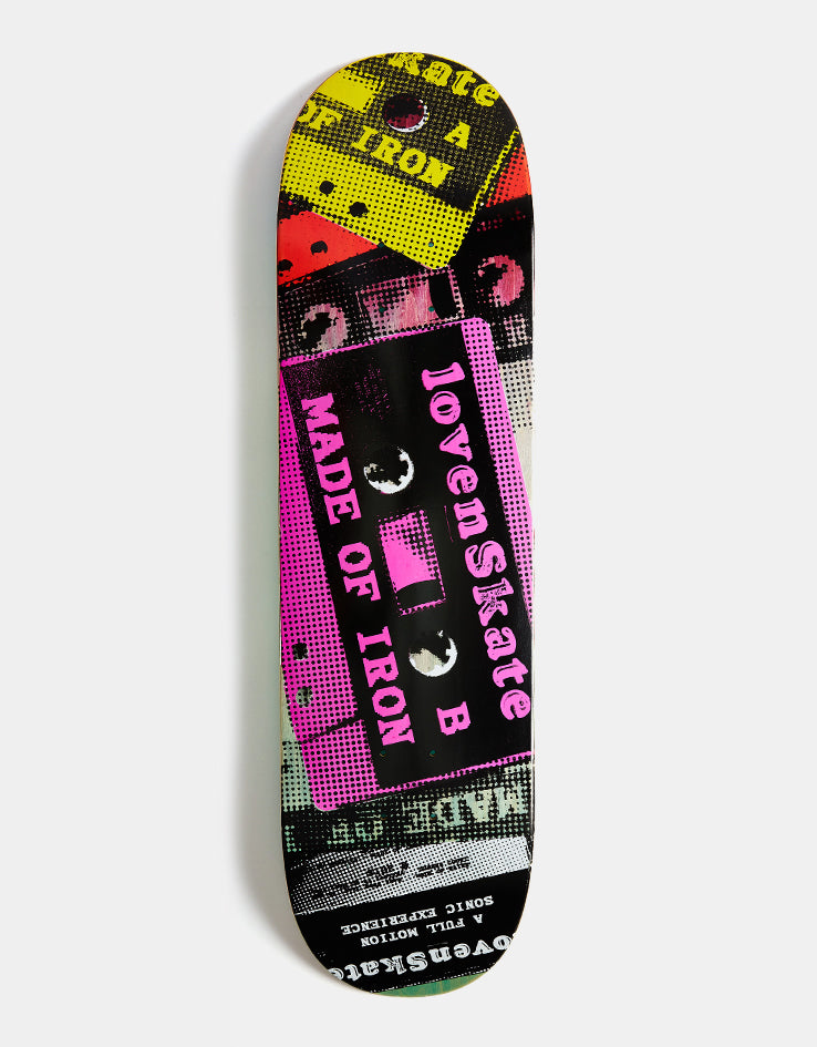 Lovenskate ‘MADE OF IRON’ Skateboard Deck - 8.5"
