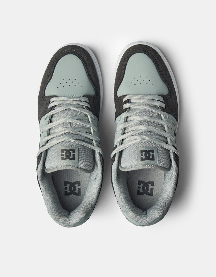 DC Manteca 4 Skate Shoes - Grey/Grey/White