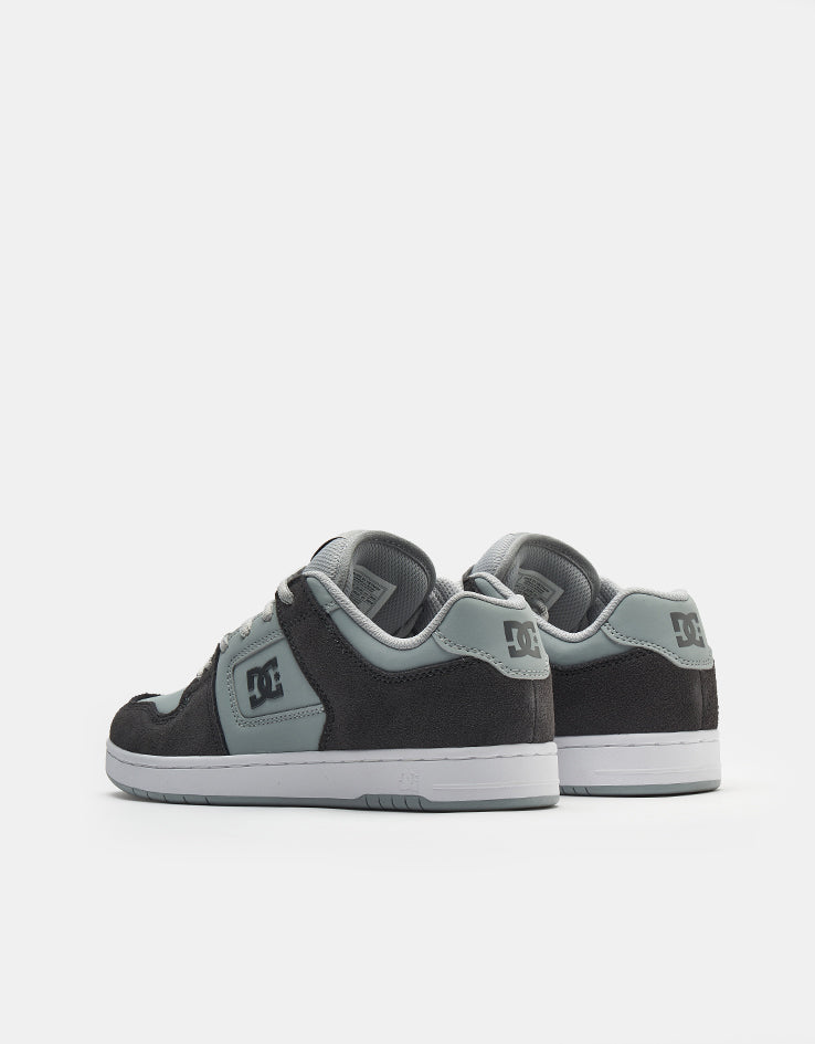 DC Manteca 4 Skate Shoes - Grey/Grey/White
