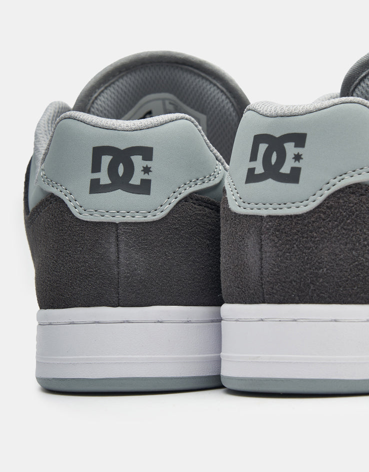 DC Manteca 4 Skate Shoes - Grey/Grey/White