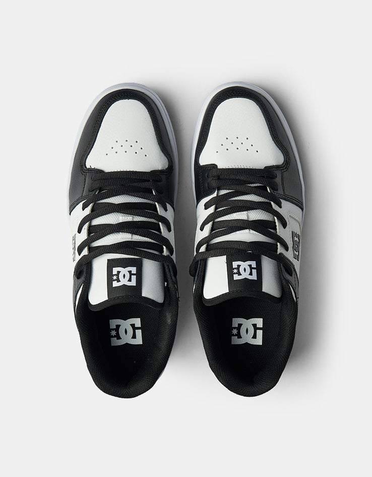 DC Manteca 4 Skate Shoes - White/Black/White