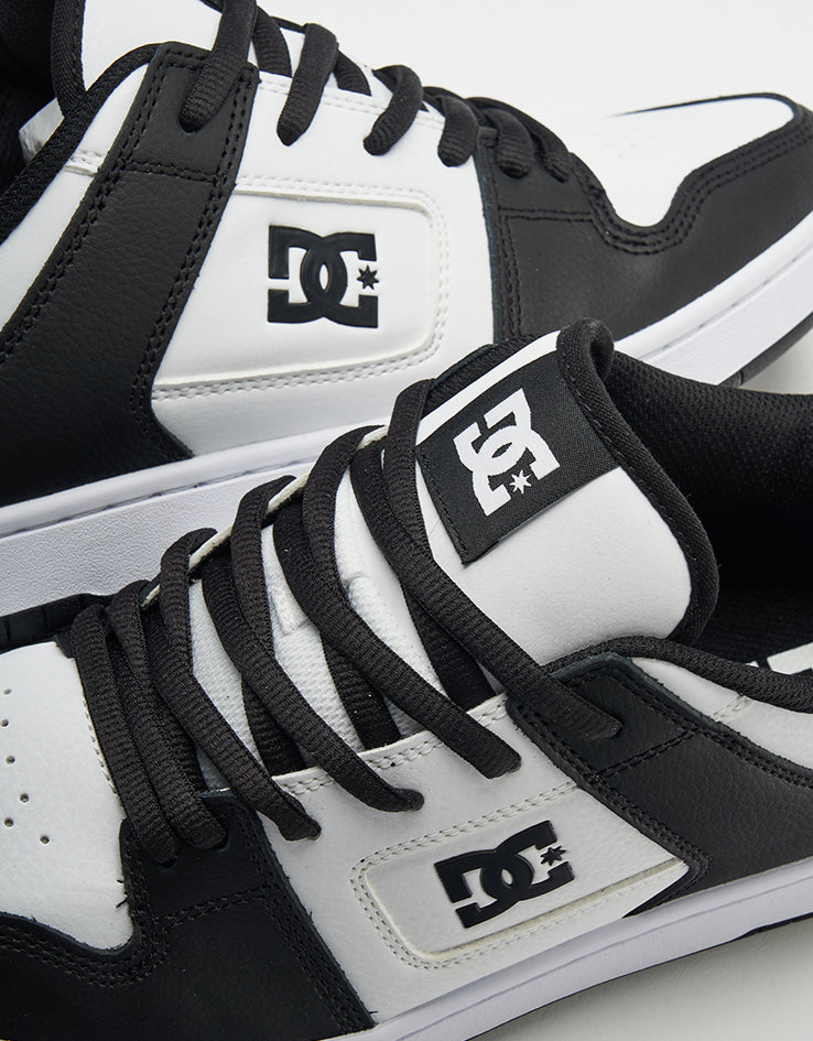 DC Manteca 4 Skate Shoes - White/Black/White