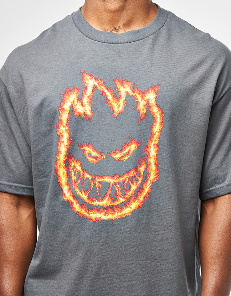 Spitfire Charred Remains T-Shirt - Charcoal
