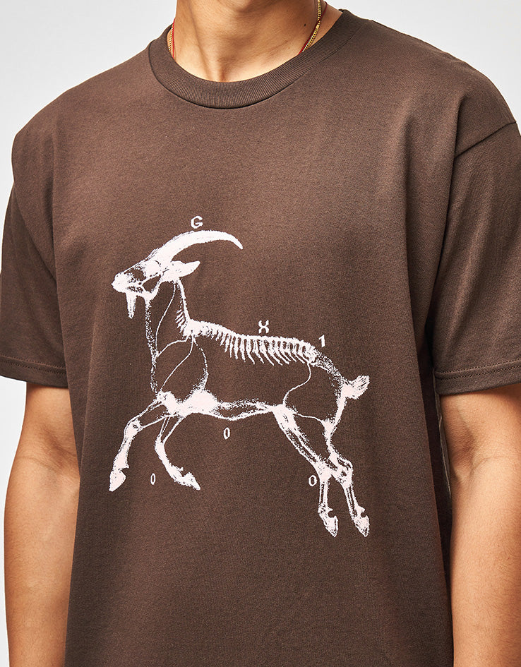 GX1000 Goat T-Shirt - Brown