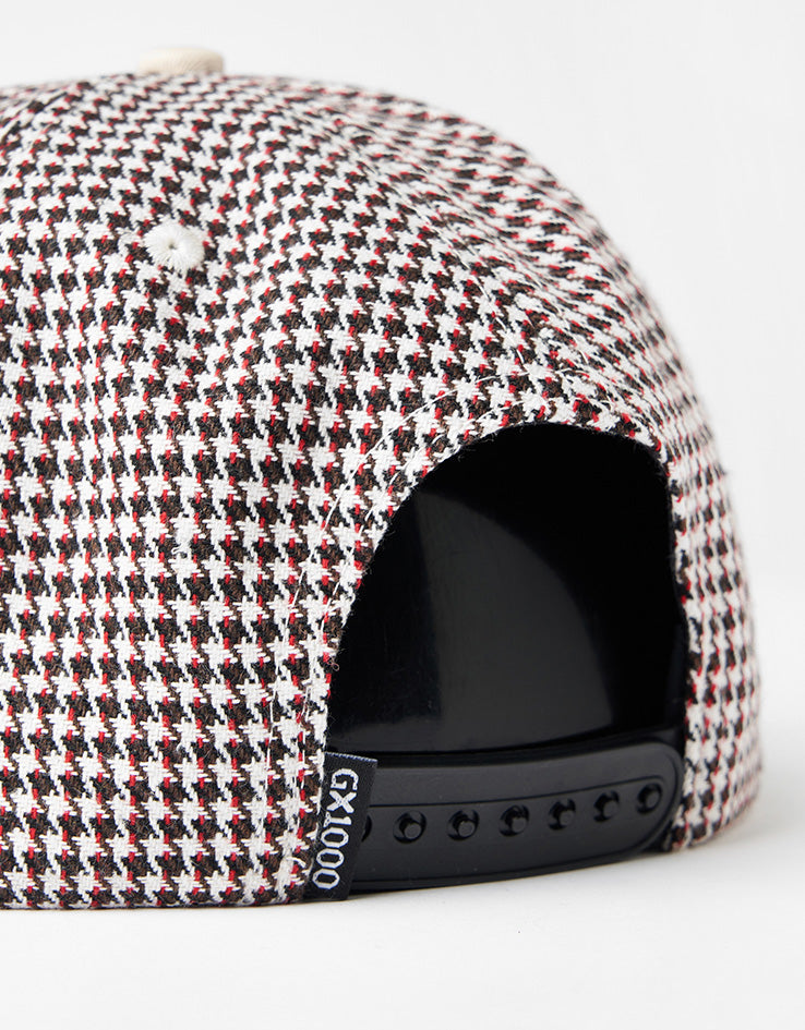 GX1000 Mini OG Logo Cap - Houndstooth White/Black