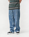 Vans Check-5 Baggy Denim Starmarked Pants - Stonewash Blue