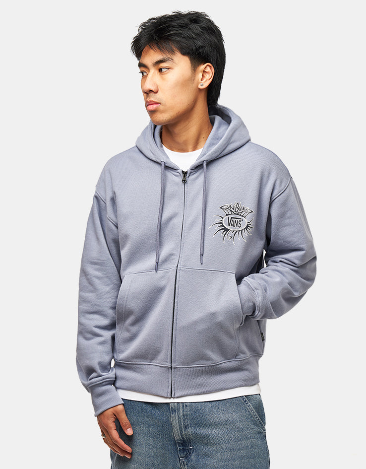 Vans Torched Full Zip Hoodie - Glacial Slate