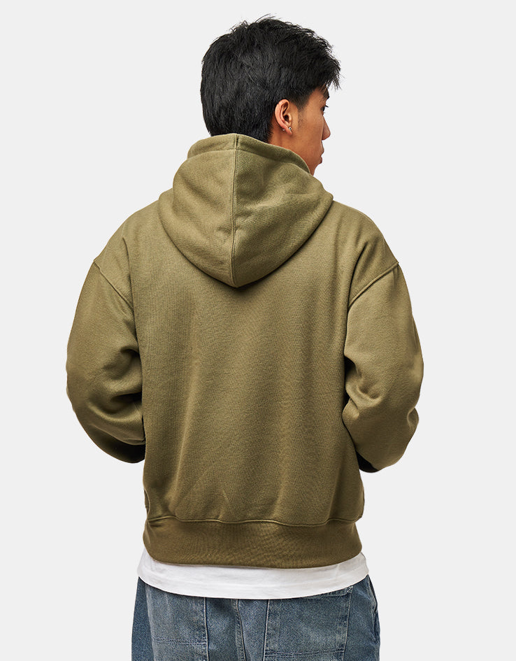 Vans Wild Circle Full Zip Hoodie - Mossy Olive