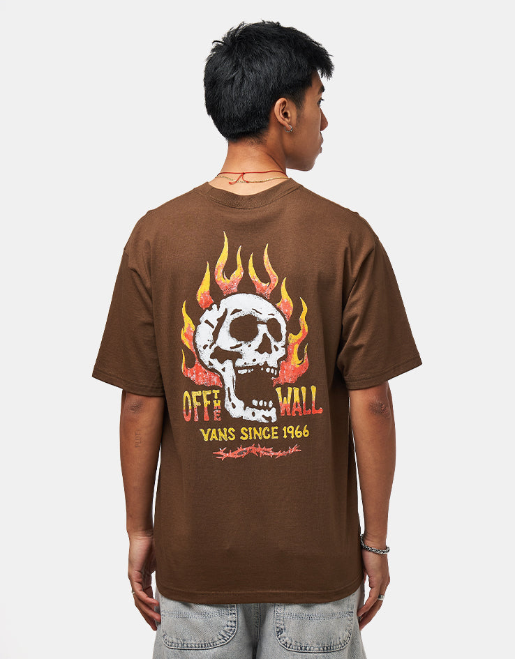 Vans Off The Wall Fever T-Shirt - Vintage Cocoa – Route One