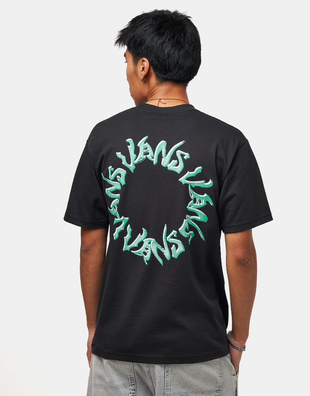 Vans Wild Circle T-Shirt - Black