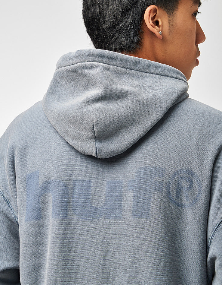 HUF Pacific Wash Full Zip Hoodie - Blue