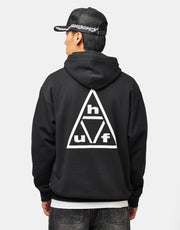 HUF Triple Triangle Pullover Hoodie - Black/White