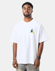 HUF Prism Triple Triangle T-Shirt - White