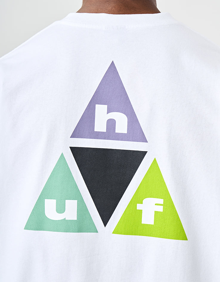HUF Prism Triple Triangle T-Shirt - White