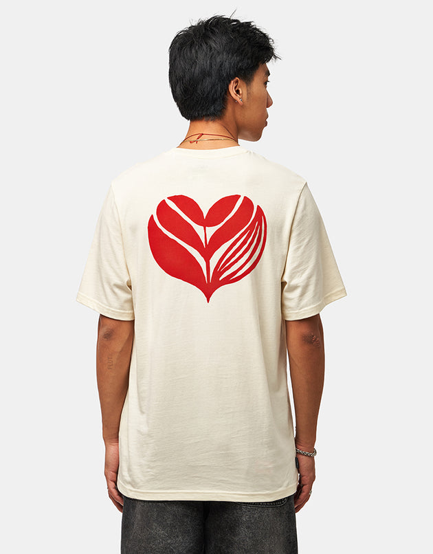 Magenta Love T-Shirt - Natural