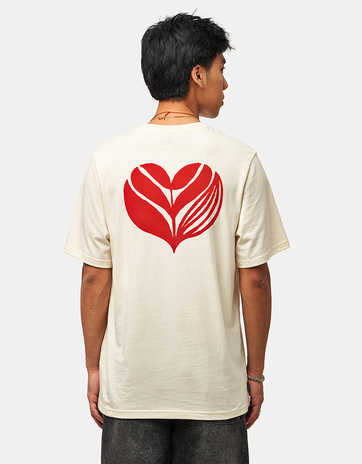 Magenta Love T-Shirt - Natural